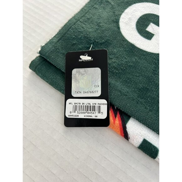 Green Bay Packers NFL Gatorade Sideline Neck Towel Pro Team WinCraft Golf New - Picture 9 of 11